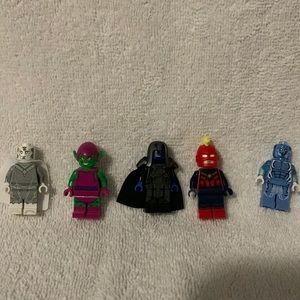 Marvel Lego Mini figures lot of 5
